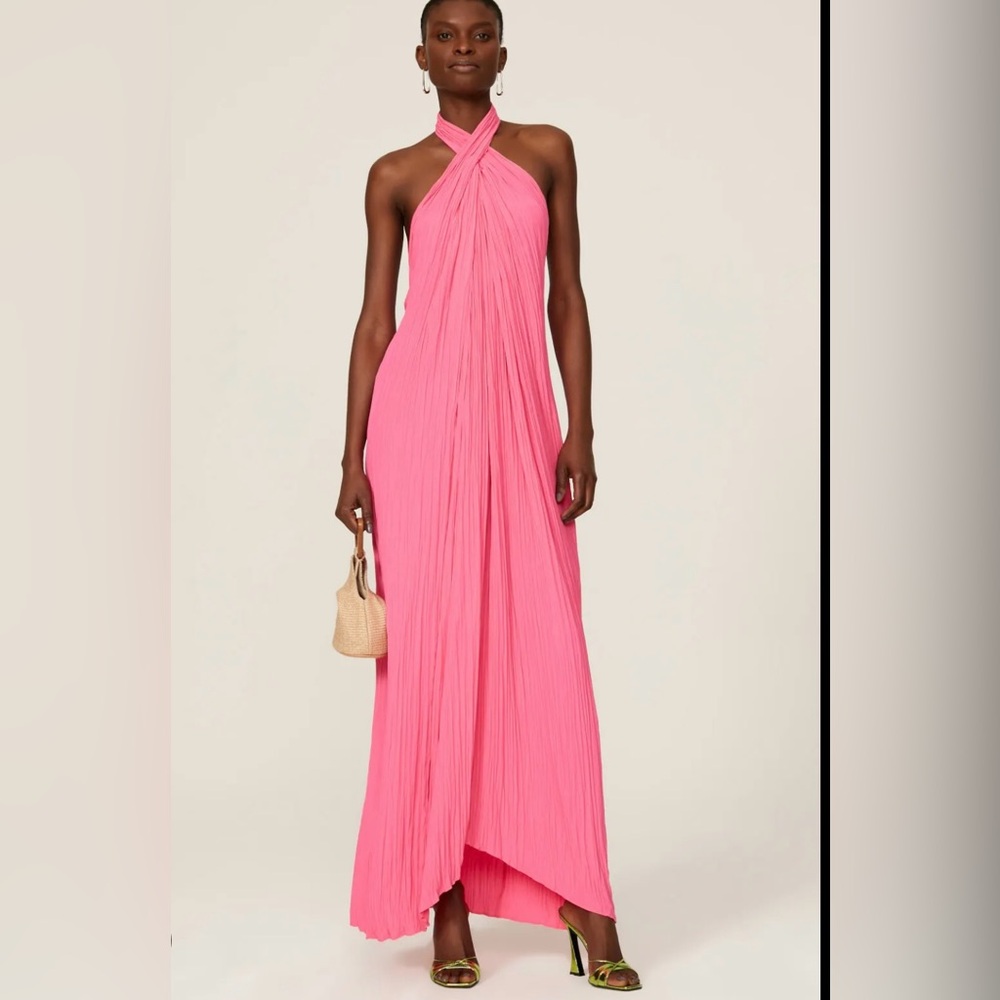 💕A.L.C Hot Pink Rio Maxi Dress Size 4💕